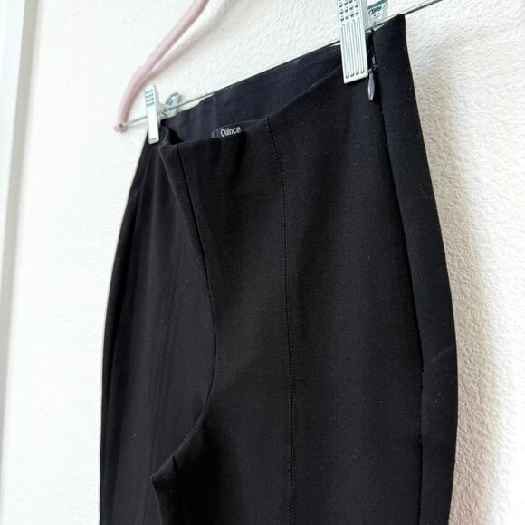 Quince Ponte Slim Pull On Pant Black XS Stretch Minimalist Officecore Capsule - Picture 3 of 6